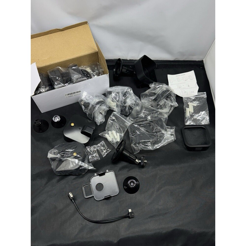 Assorted Lot Of Blink Security Camera Mounts Hardware Open Box